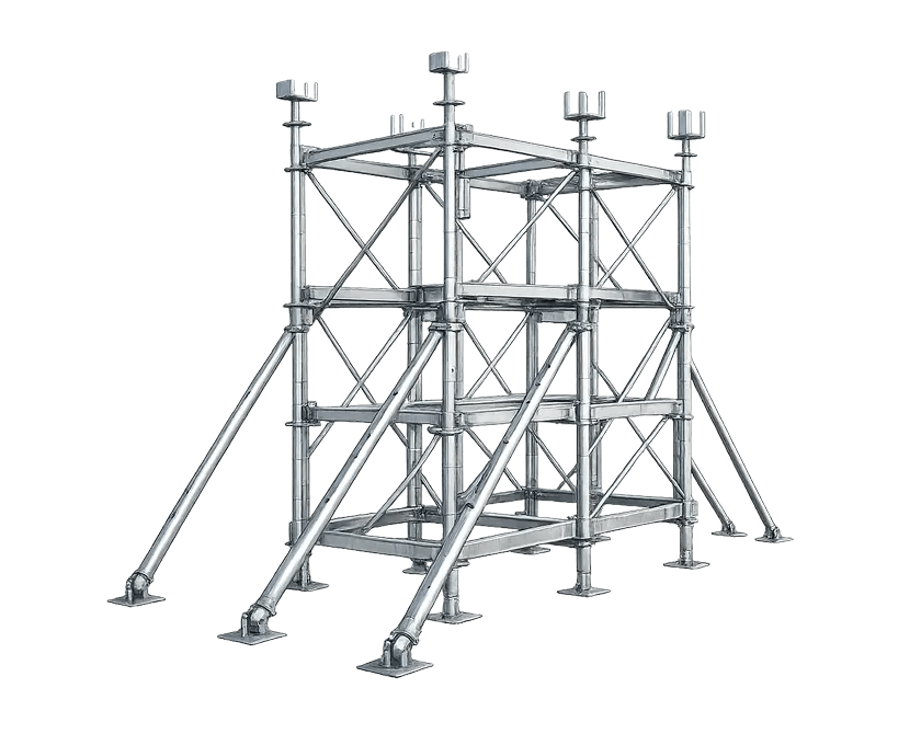 WSL India DIN EN 1065 Steel Prop