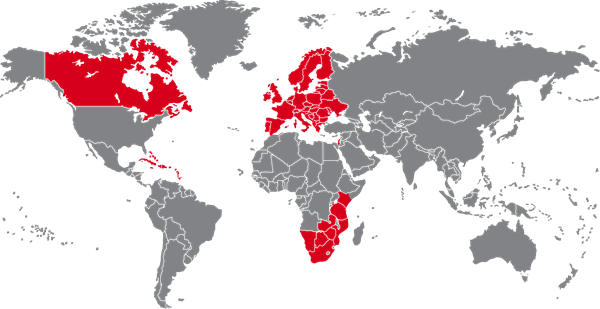 Service Area of Altrad