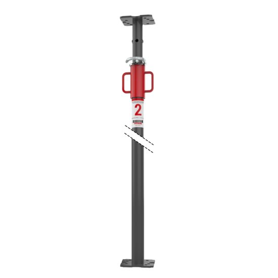 Telescopic prop TITAN S