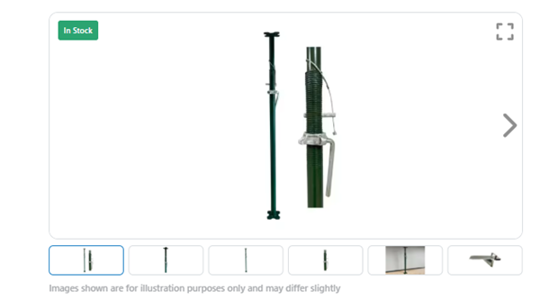 Acrow Prop of First Fence